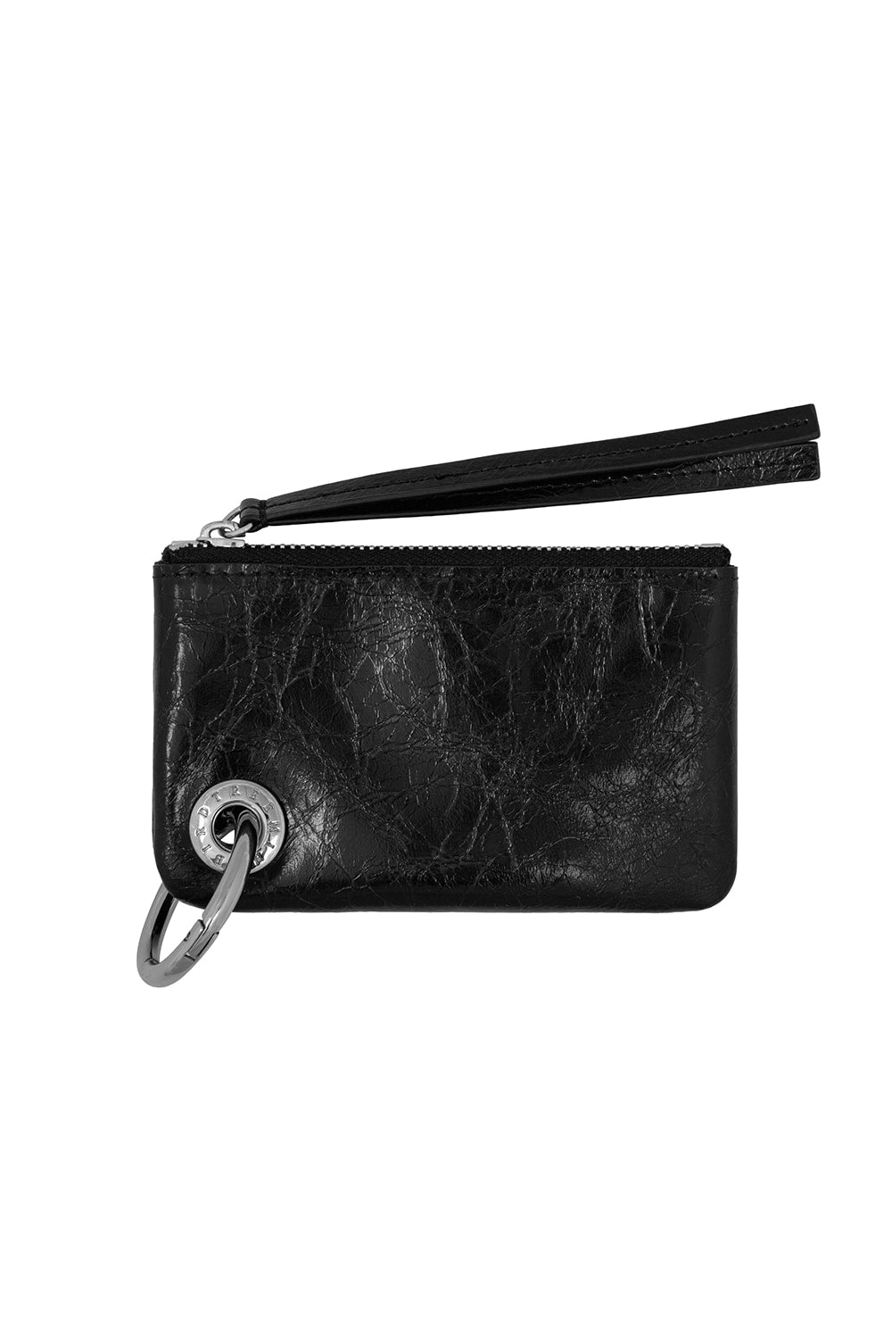 Treemingbird Eyelet O-Ring Mini Wallet Black