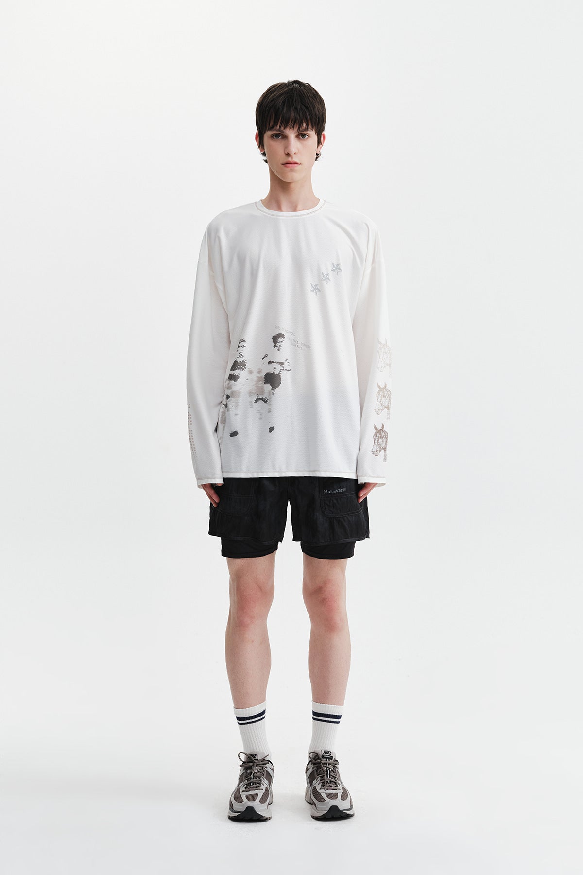 Matinkim Matin Pace Motion Shorts For Men IN Black