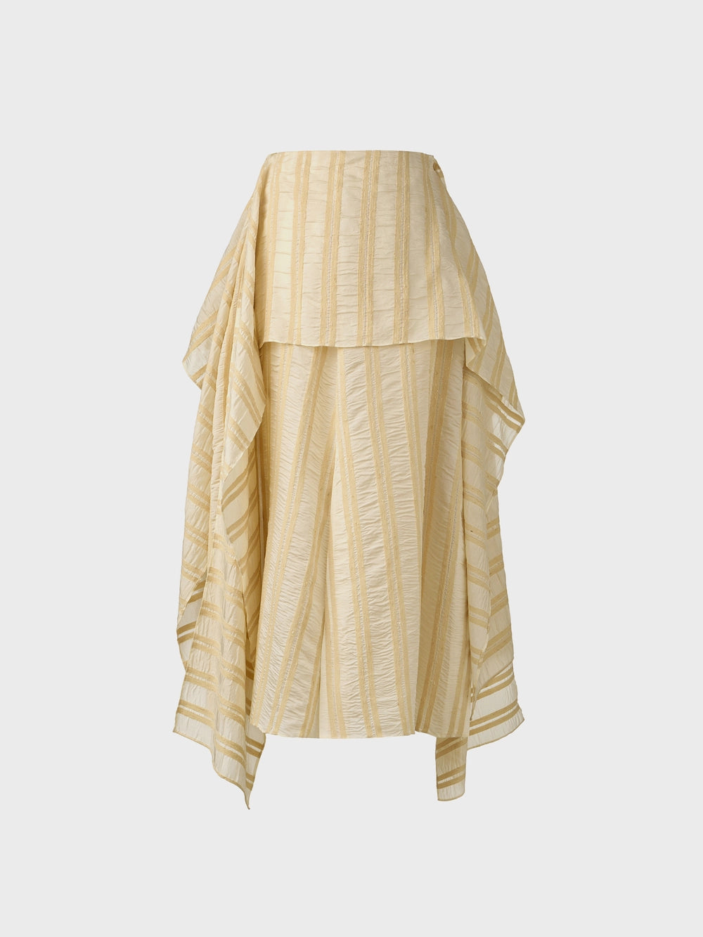 EENK Layered Long Skirt - Beige