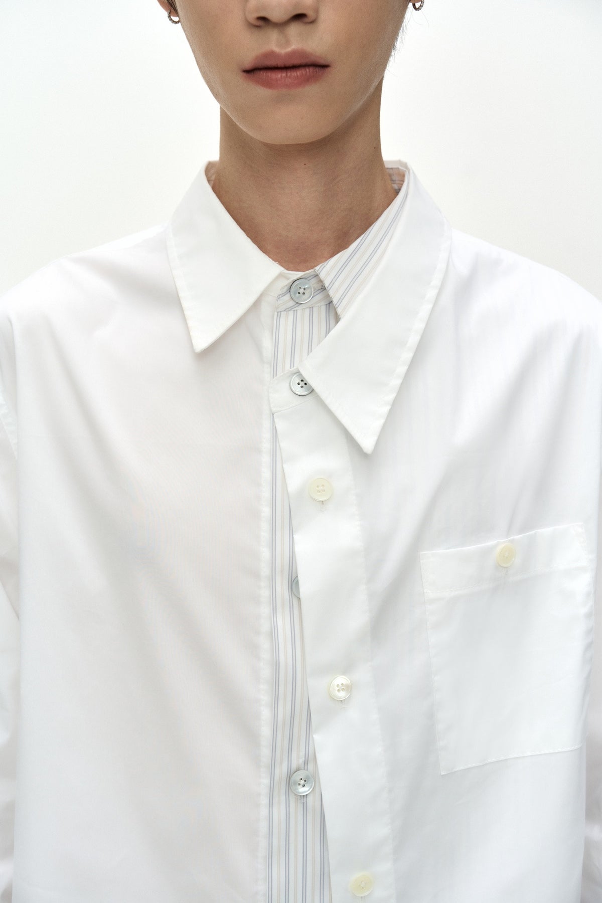 Andersson Bell Asymmetric Layered Shirt