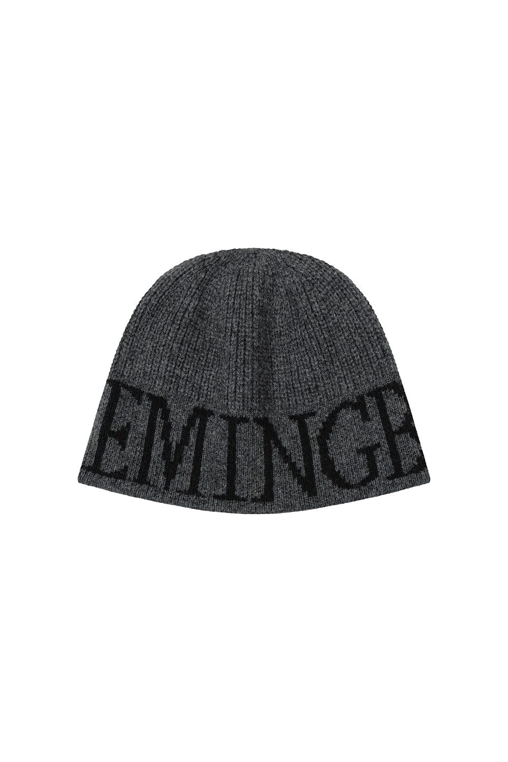 Treemingbird Logo Loose Beanie Charcoal