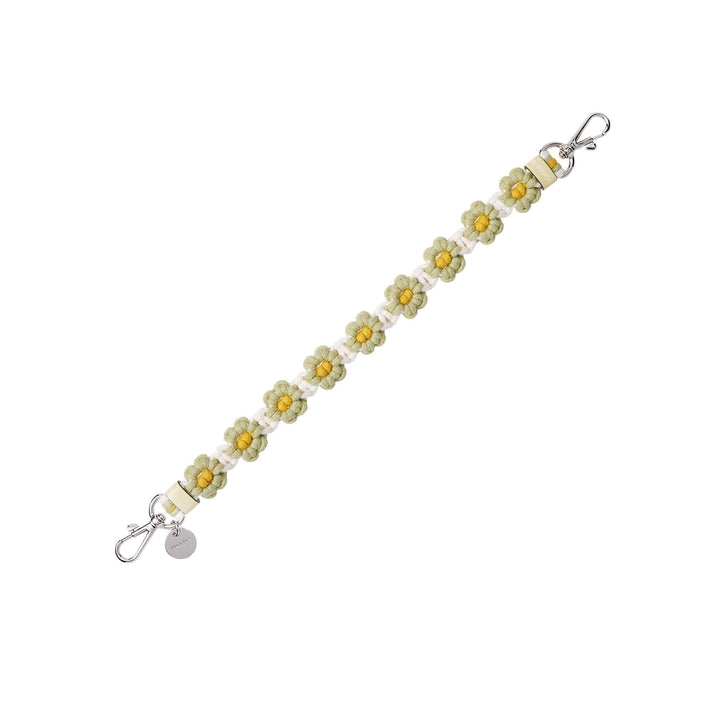 Vunque Crochet Handle Strap Green
