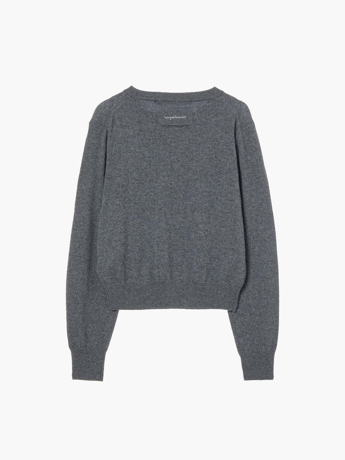 Margesherwood Cashmere Crew Neck Pullover grey