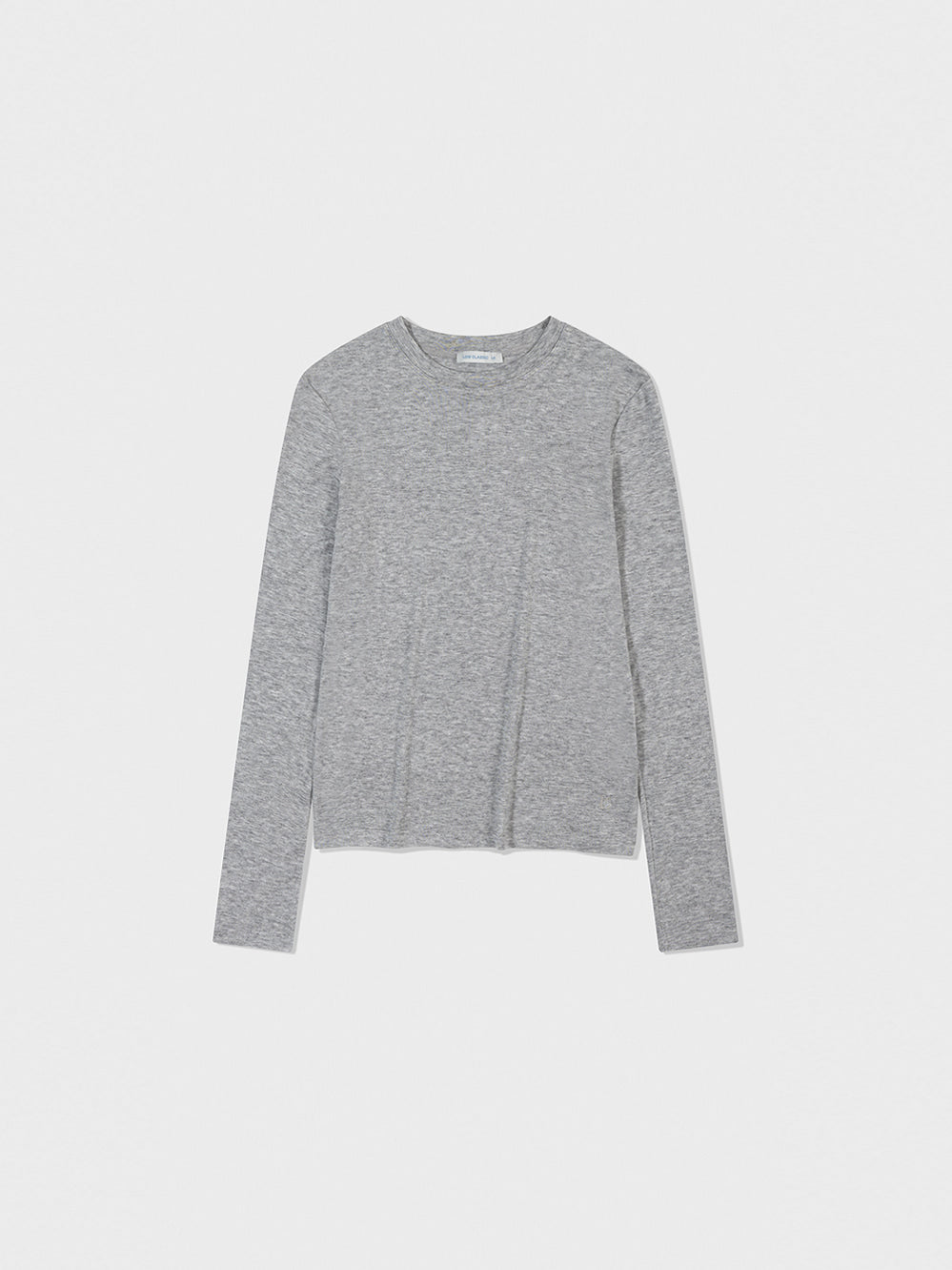 Low Classic Lc Wool Jersey T-Shirt Melange Grey