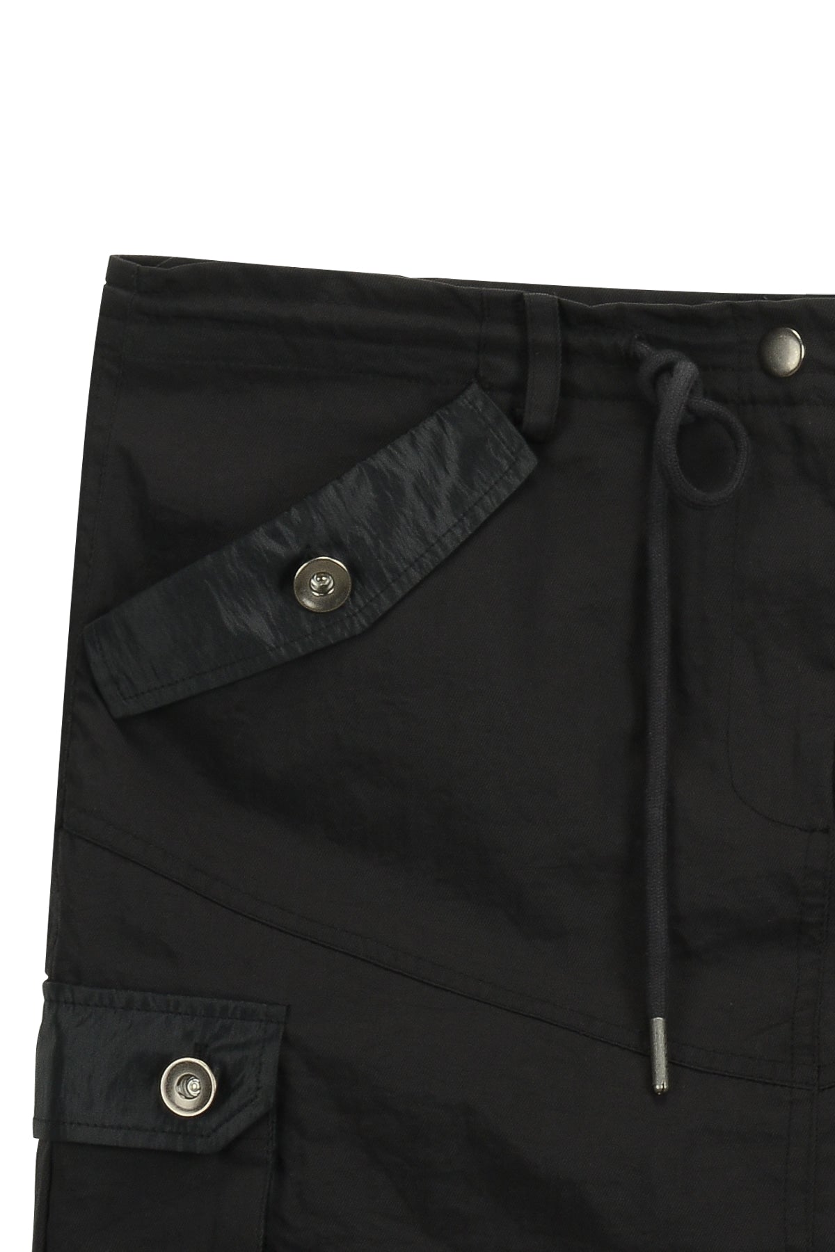 Matinkim Cargo Mini Skirt IN Charcoal