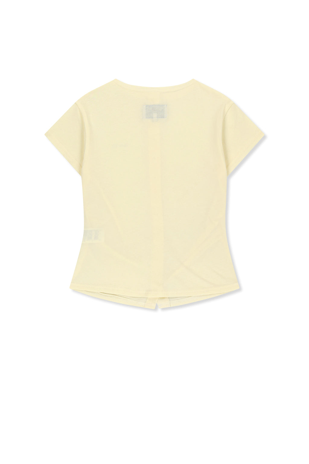 Matinkim Side Shirring Button Top IN Cream