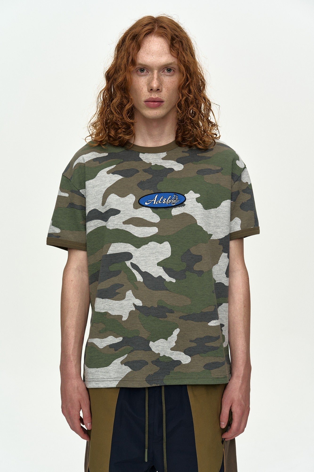Andersson Bell (Essential) Camouflage Ringer T-Shirt Camouflage)