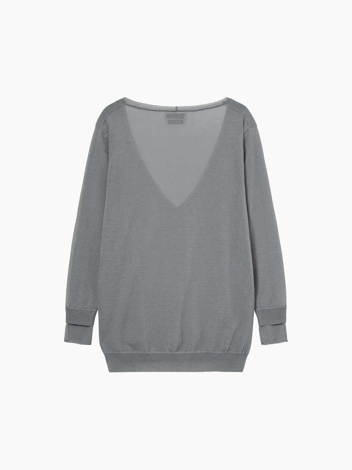 Margesherwood Deep V-Neck Pullover grey