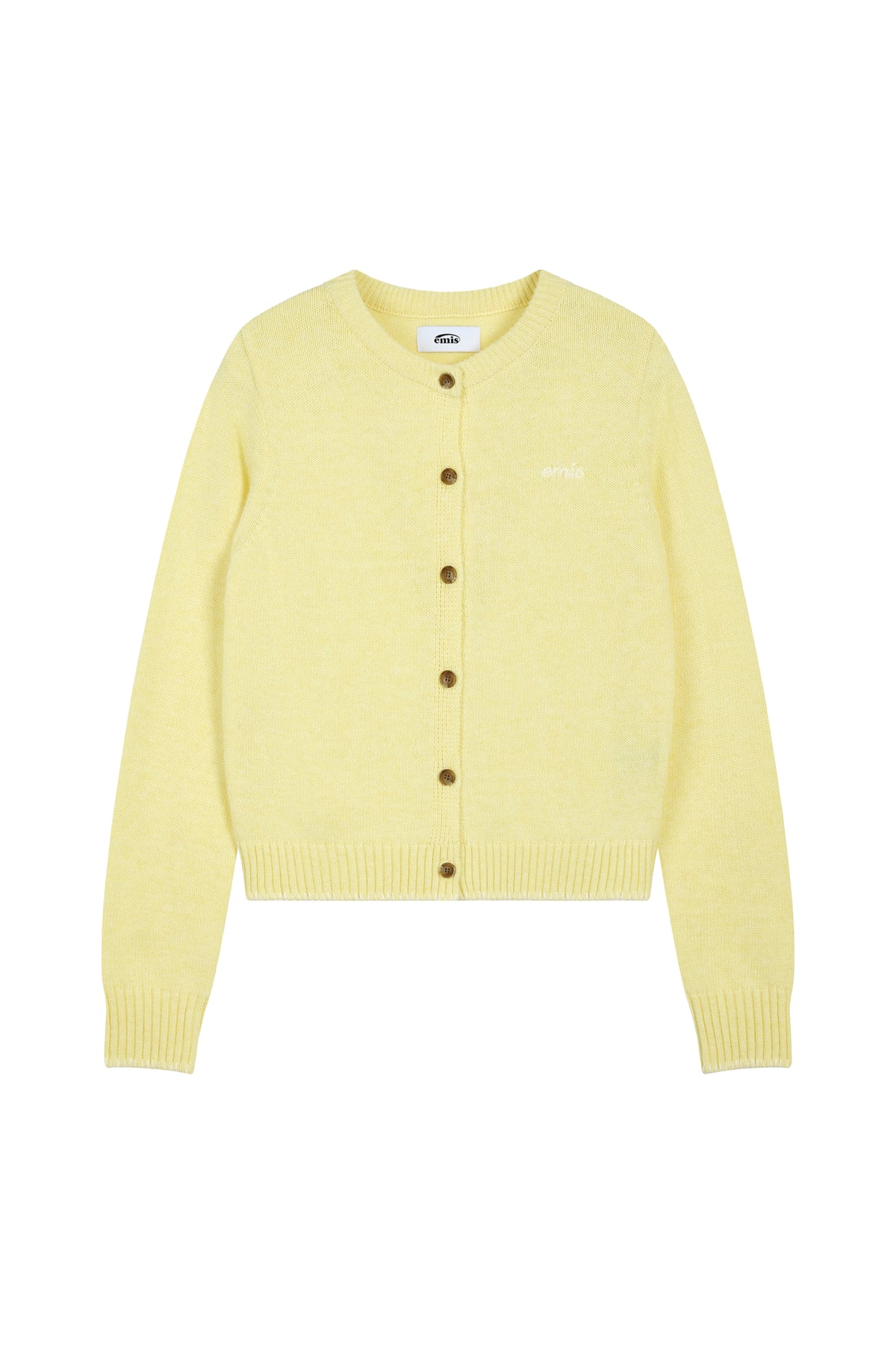 Emis Boucle Logo Raglan Sweatshirt-Cream