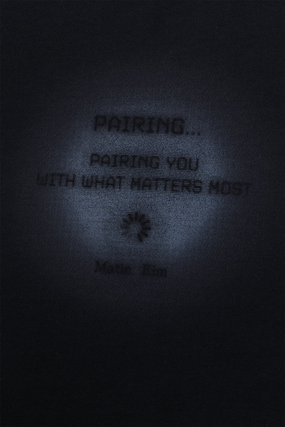 Matinkim Matin Kim Pairing Logo Printing Top For Men IN Black
