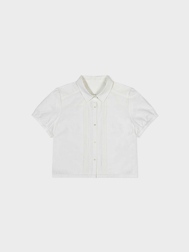 Low Classic Bamboo Lace Shirt Off White