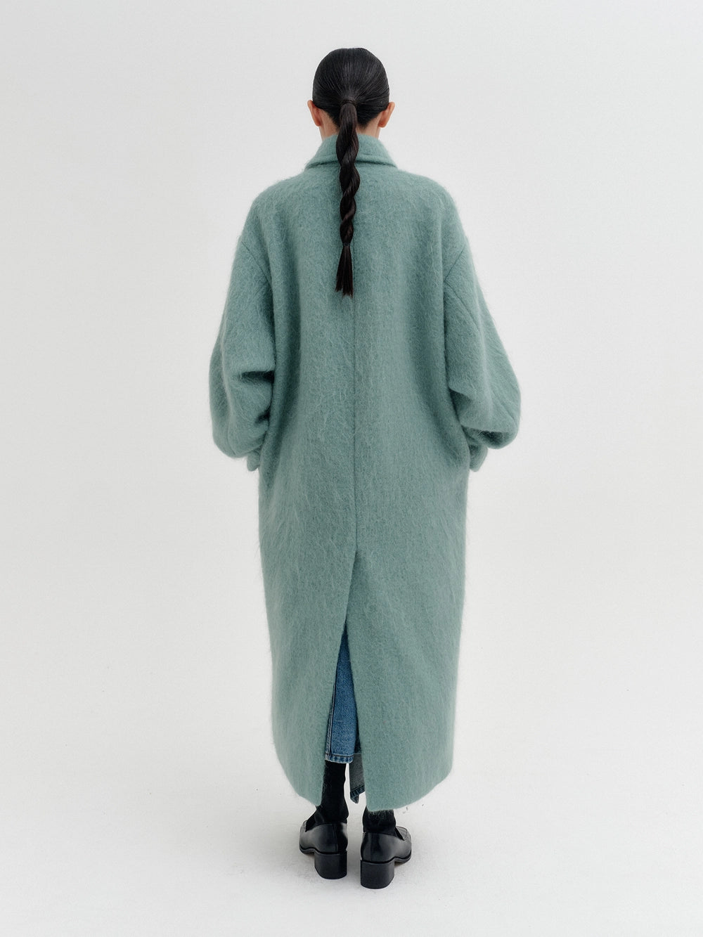 EENK Volume Silhouette Double Coat - Mint
