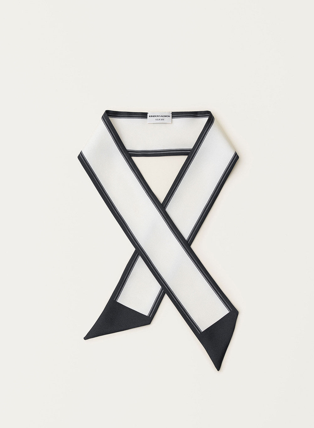 Kindersalmon Silk Scarf 07
