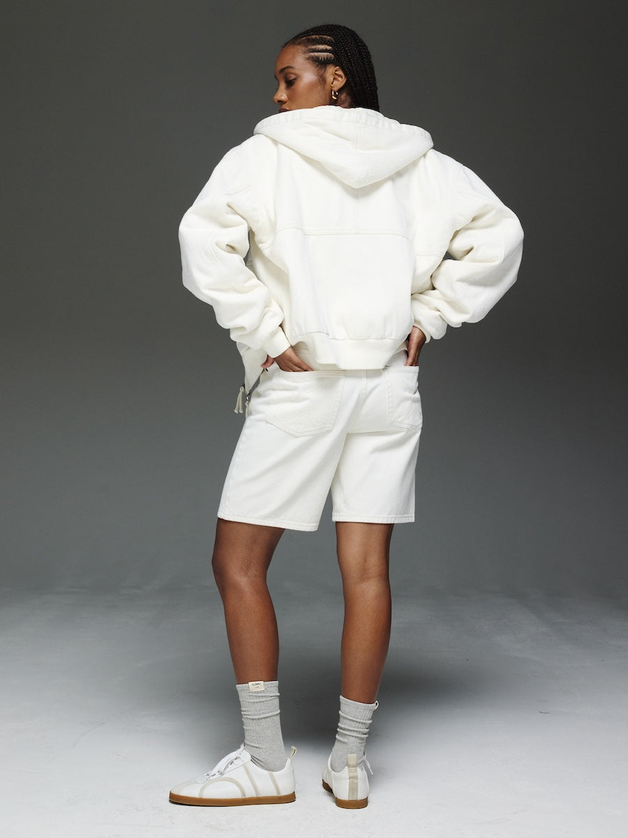 GLOWNY The Peggy Shorts (White)