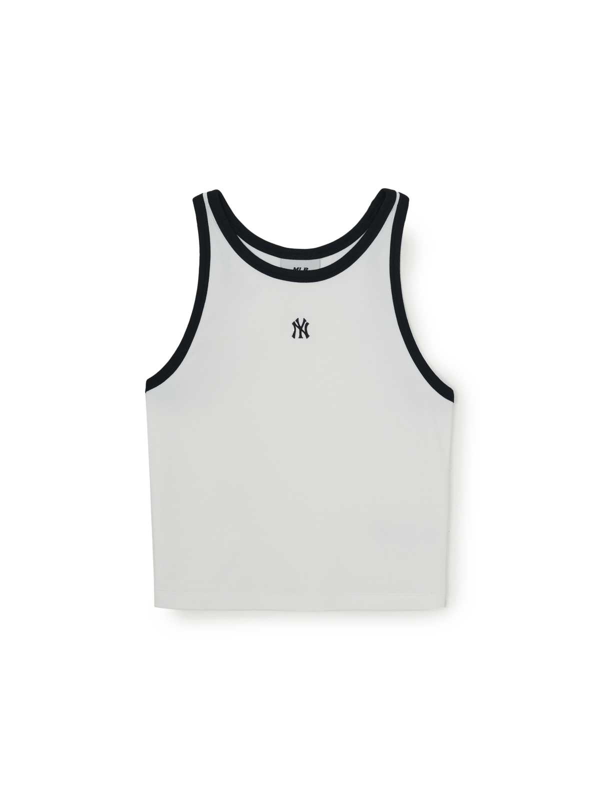 Mlb Women's Basic Ringer Crop Sleeveless T-shirt