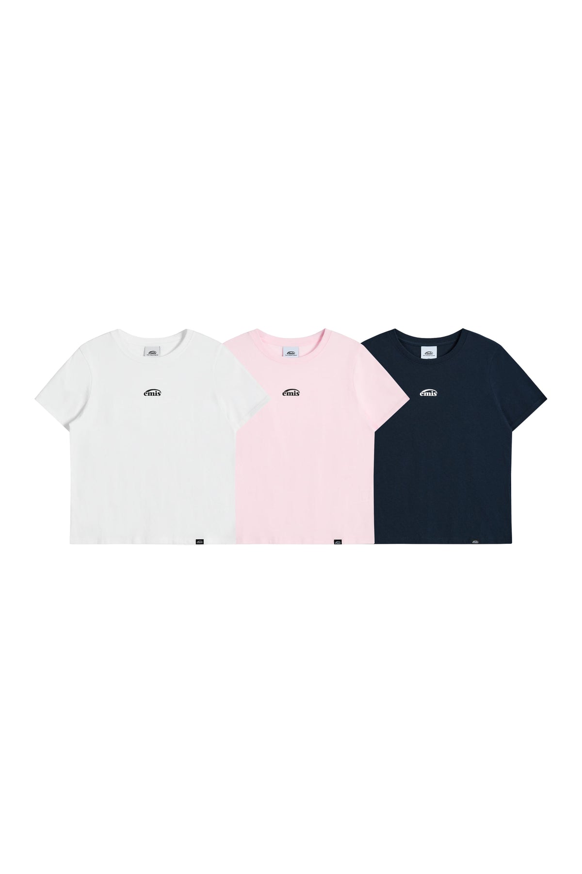 Emis 3Pack T-Shirt Set A (WH/NA/PK)