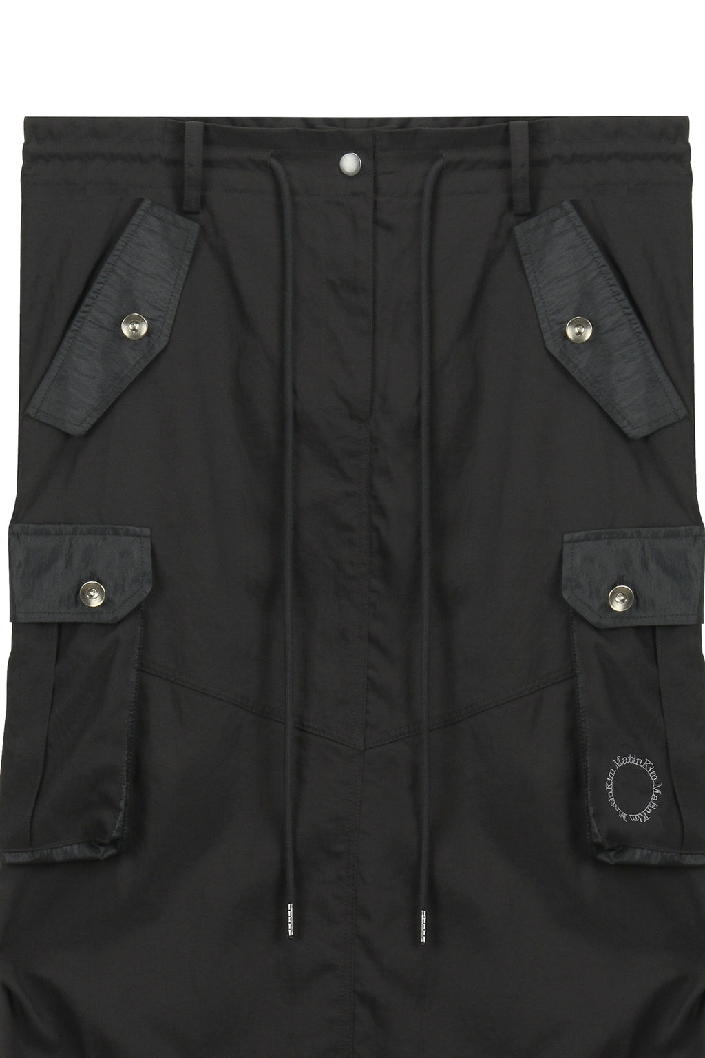Matinkim Cargo Maxi Skirt IN Charcoal