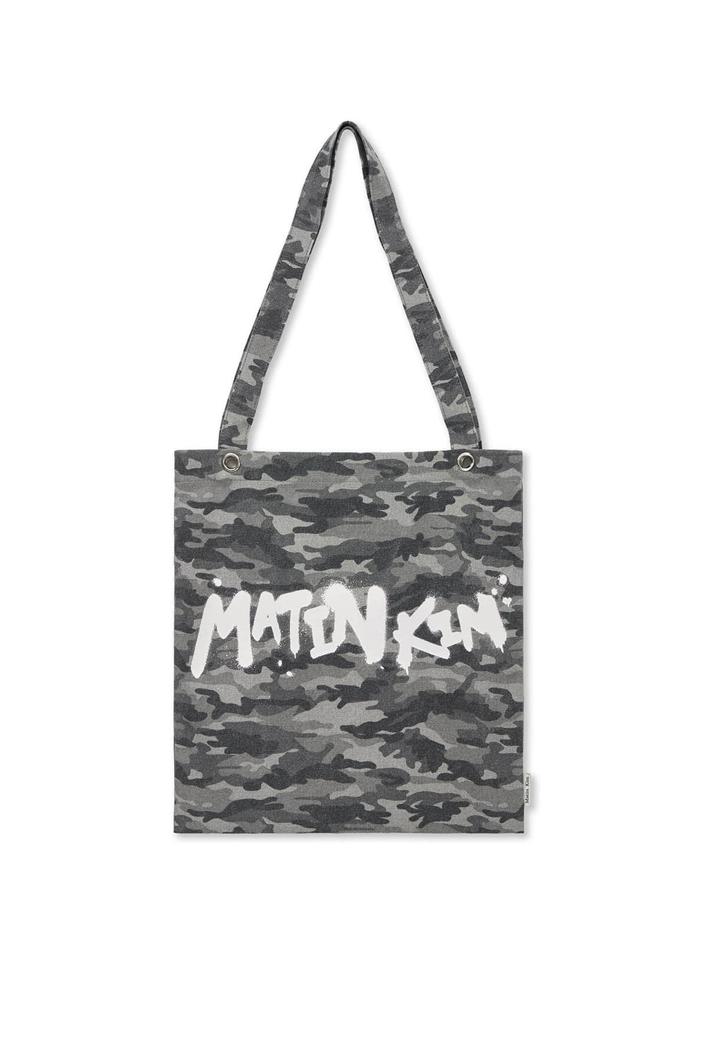[matinkim] MATIN CAMOUFLAGE ECOBAG IN GREY