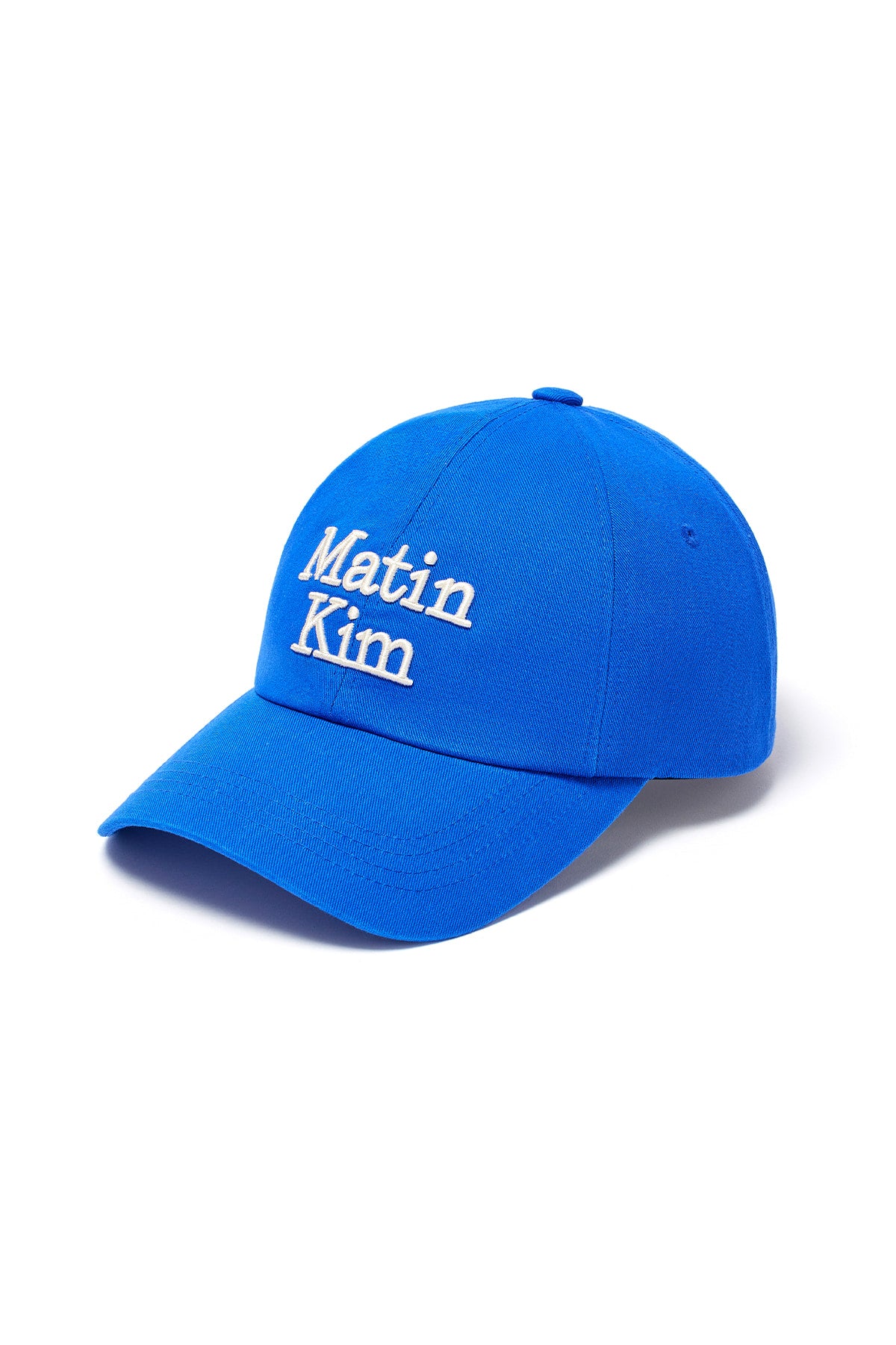 [matinkim] MATIN VOLUME LOGO BALL CAP IN BLUE
