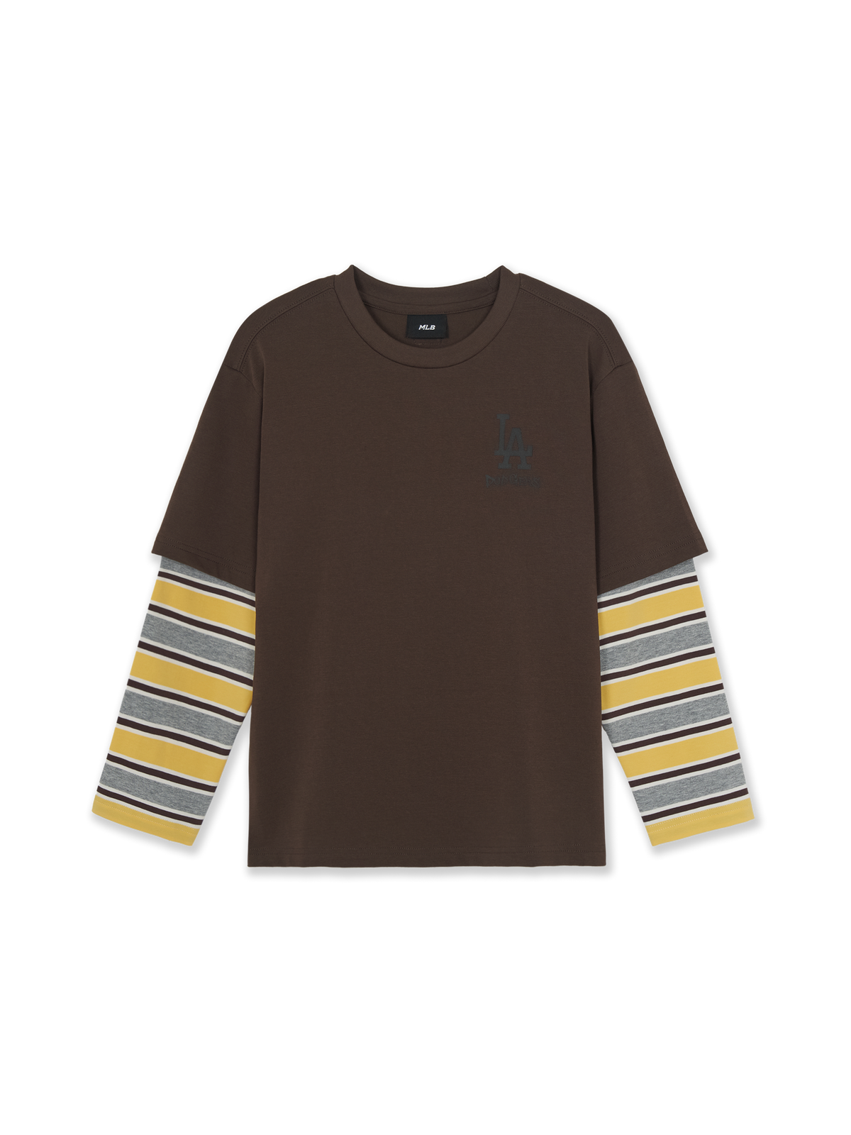 Mlb Street Stripe Layered T-shirt LA Dodgers
