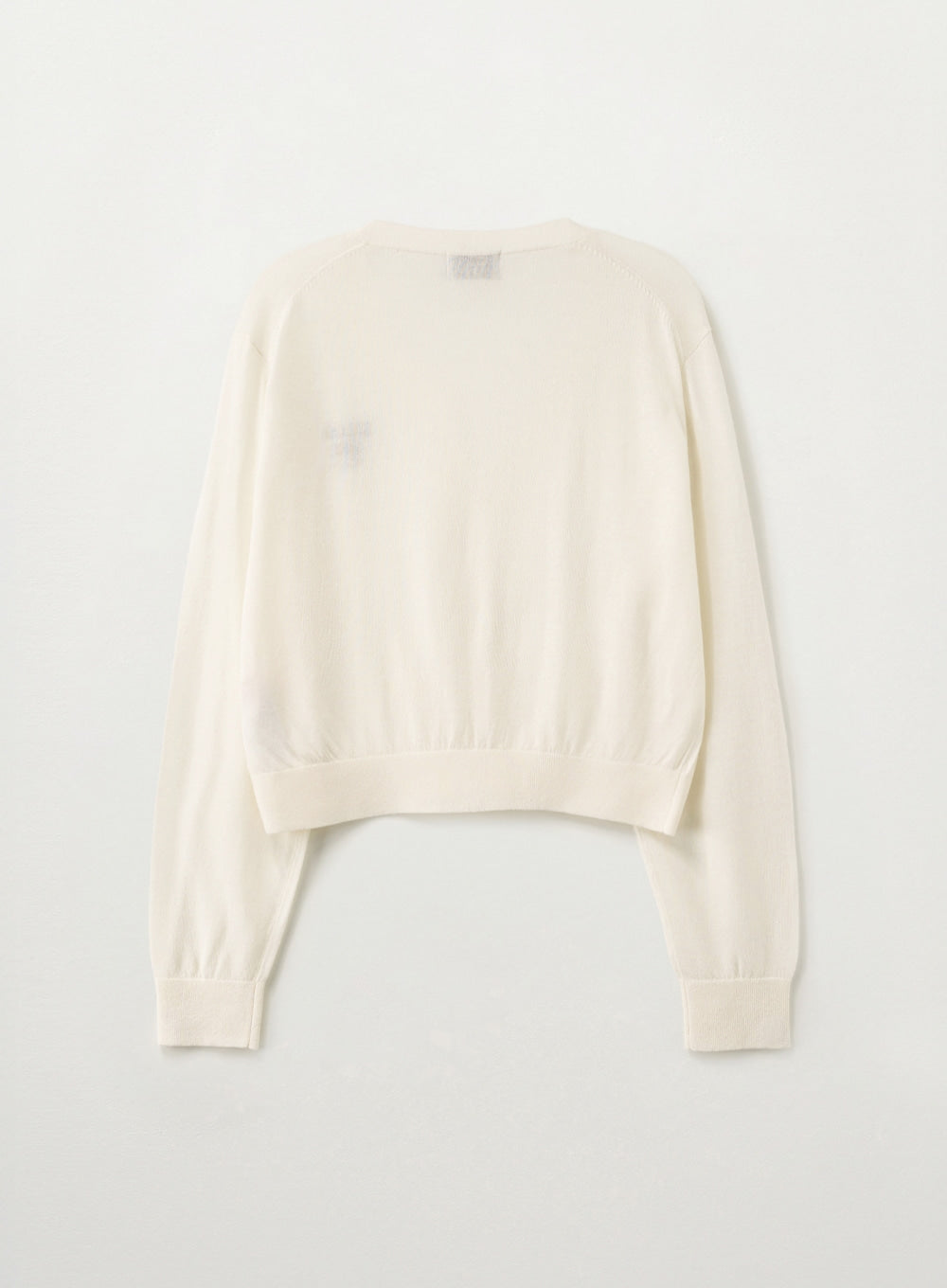 Satur Loren Linen Blend Cardigan - White