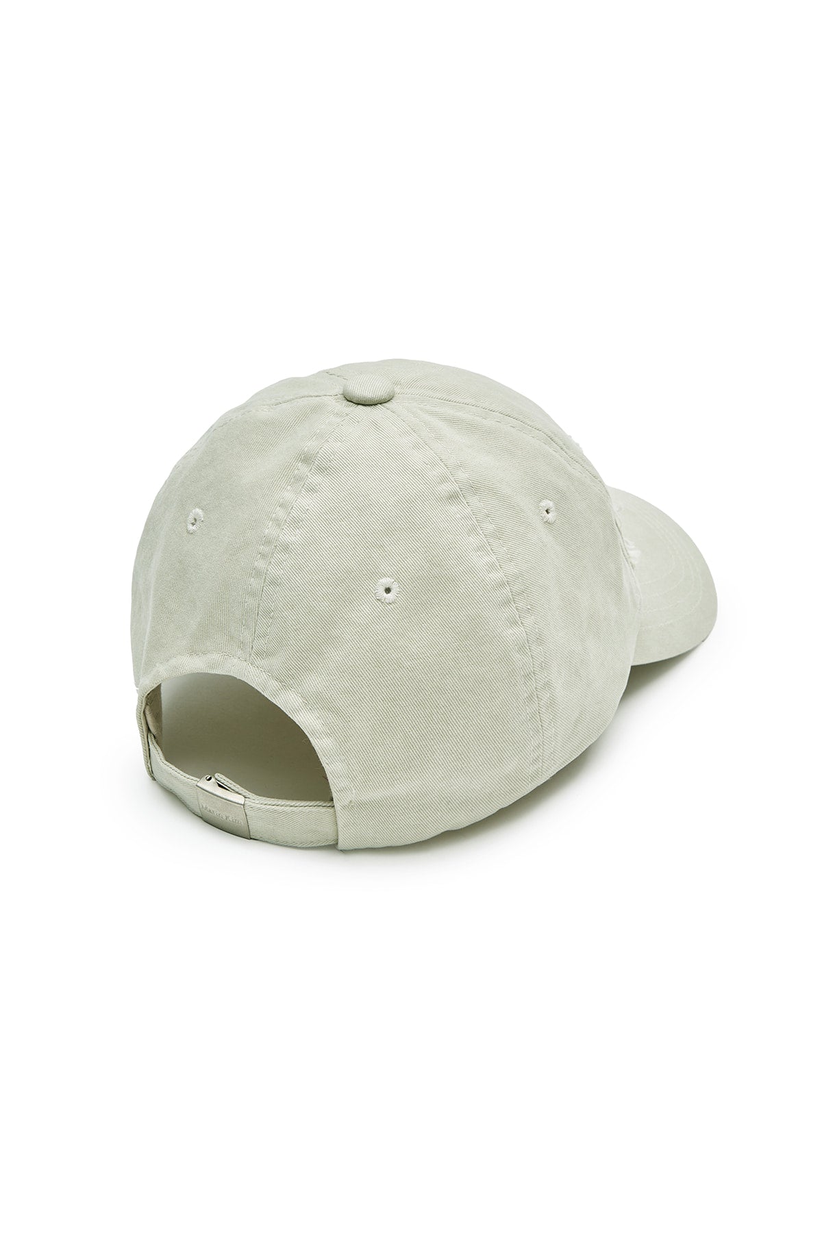 Matinkim Rough Cut Applique Ball Cap IN Light Beige