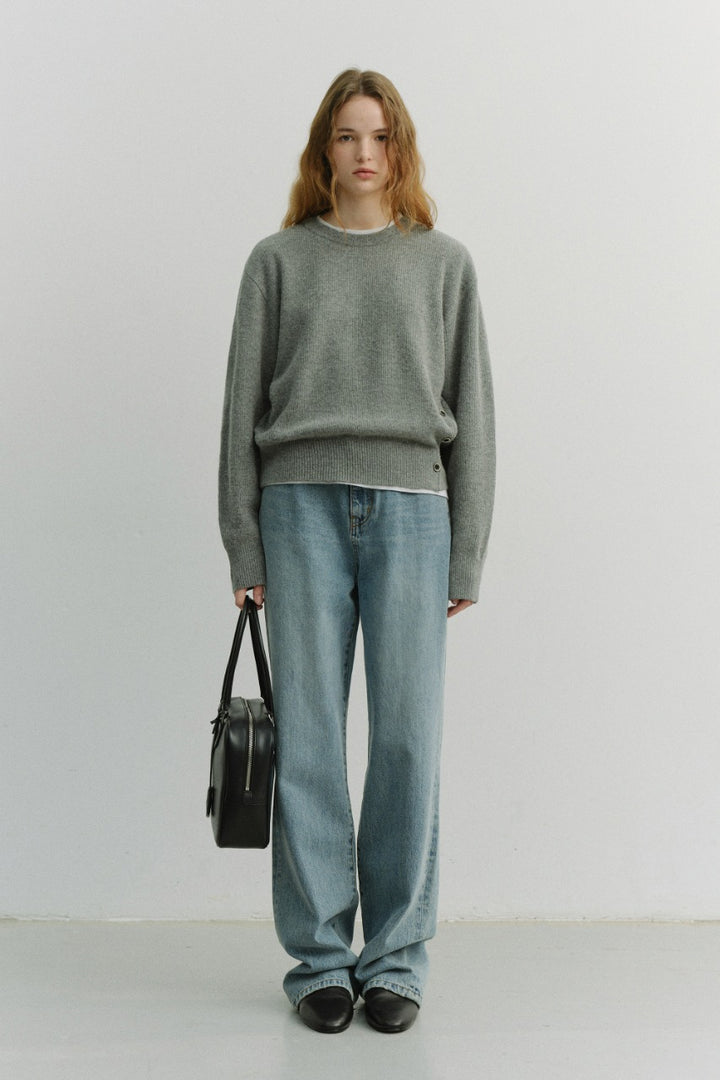 Dunst 90S Wide Leg New Jeans Light Blue