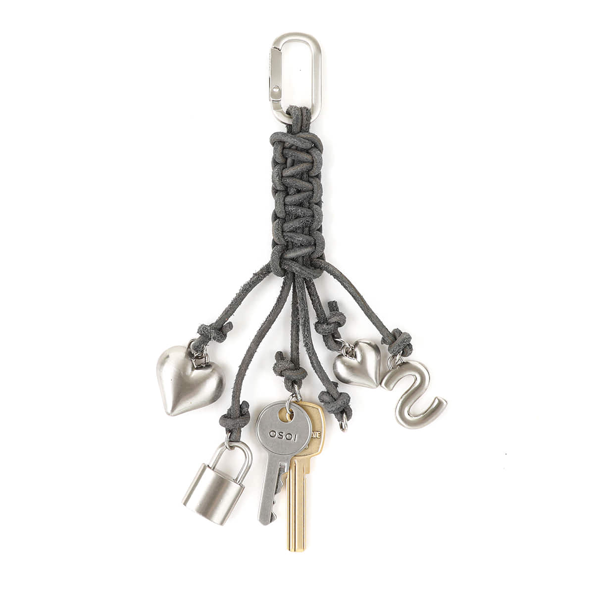 Osoi Rope Key Ring Grey