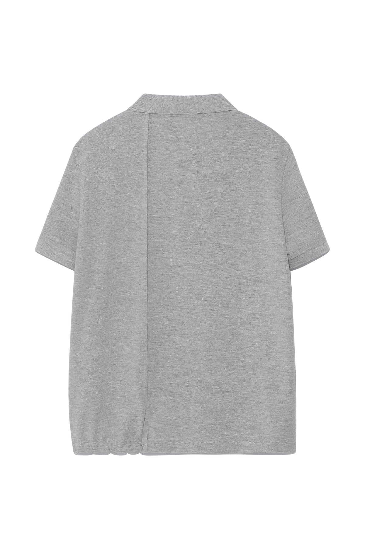 Matinkim Two Way String Point Pique Top IN Grey