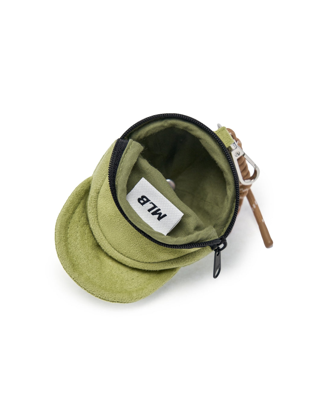 MLB Korea Basic Suede Ballcap Pouch Keyring