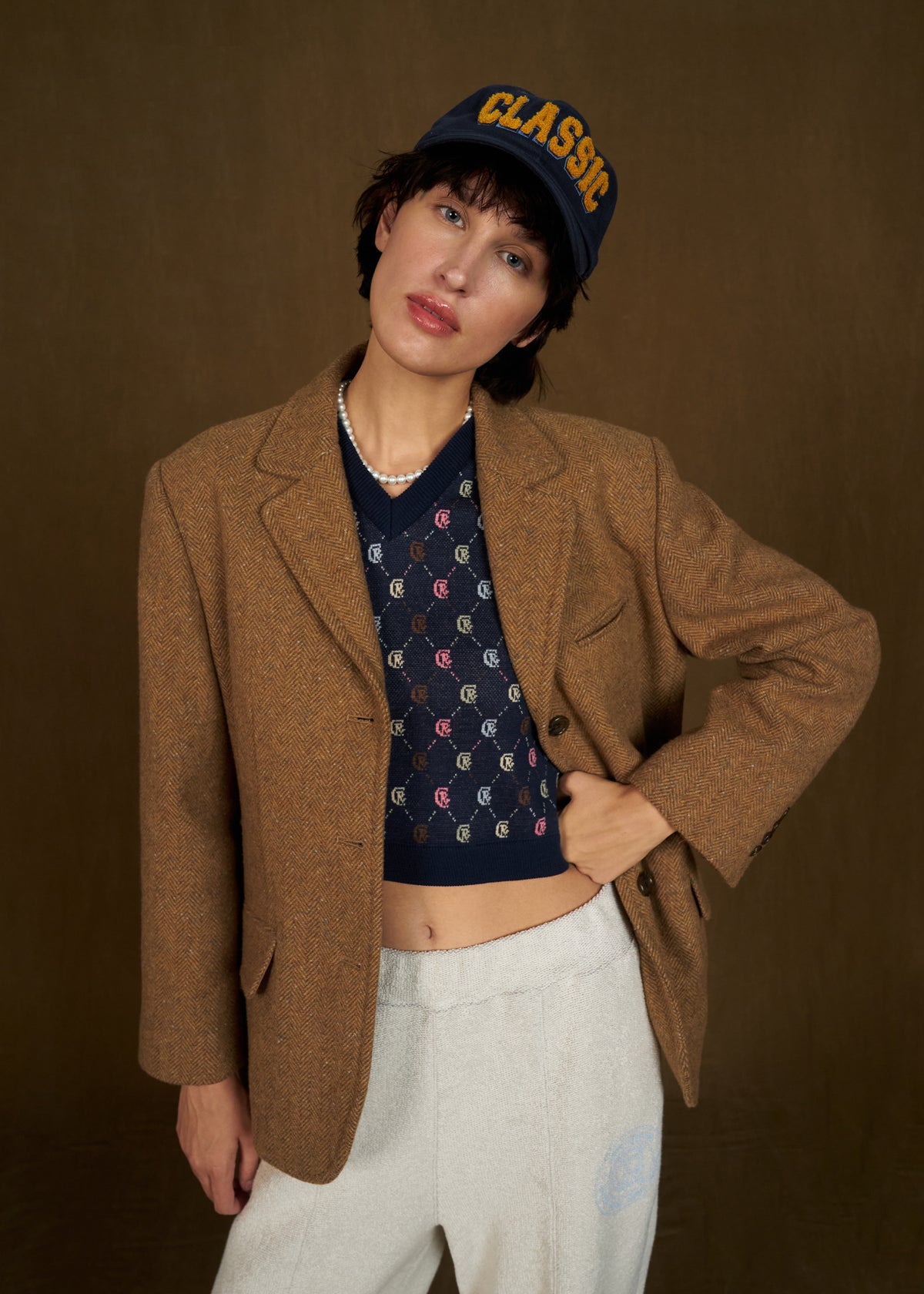 Grove Neco Knit Vest