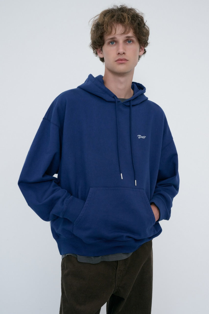 Dunst Unisex Garment Dyed Hoodie Navy