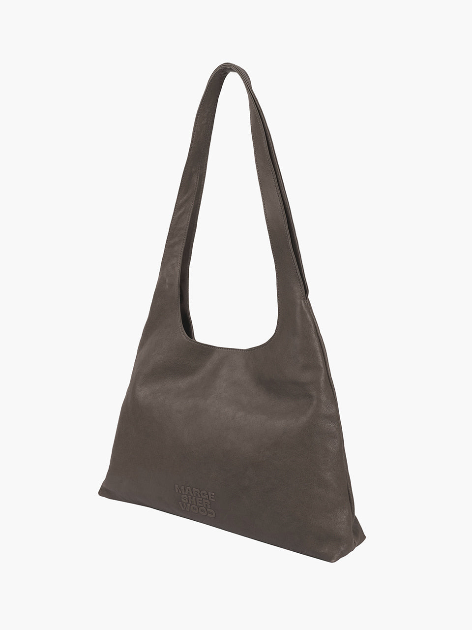 Margesherwood Halter Hobo Large taupe washed nappa