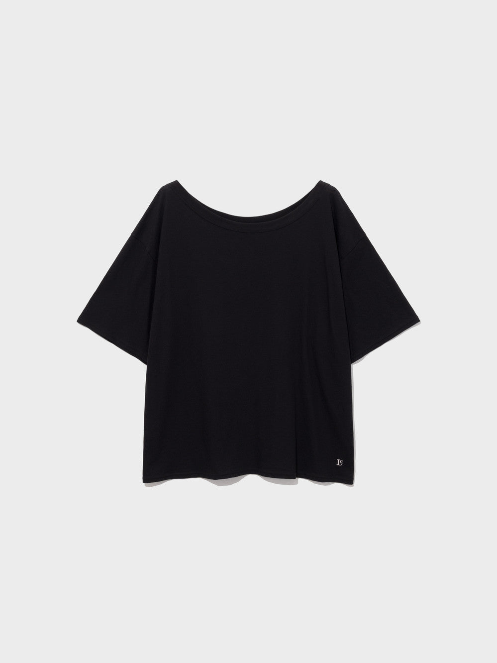 Low Classic Lc Off-Shoulder Tee Black
