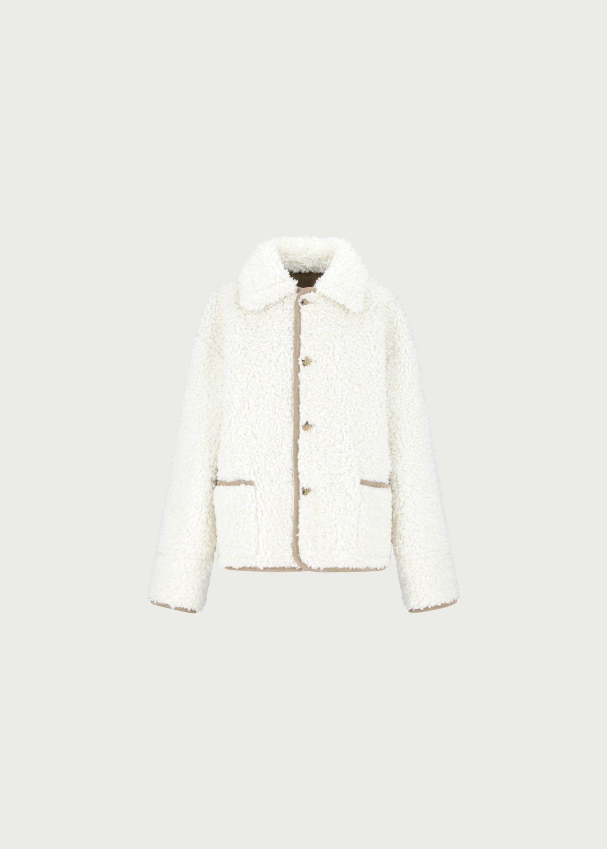 Depound signature reversible shearling mustang - taupe