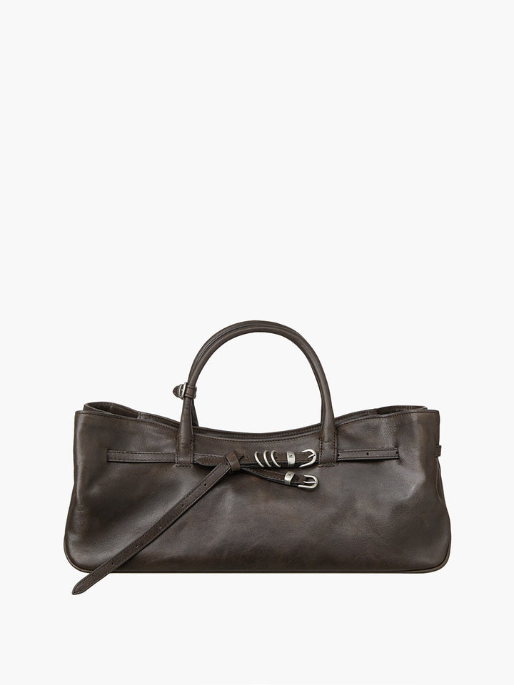 Margesherwood Grandma Used Bag sepia pull-up