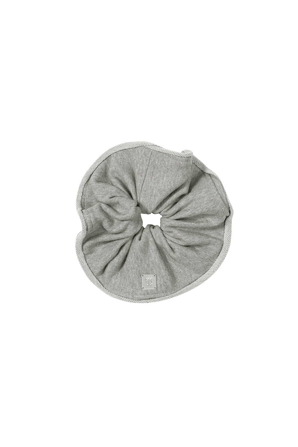 Treemingbird Maxi Frayed Scrunchie Melange Gray