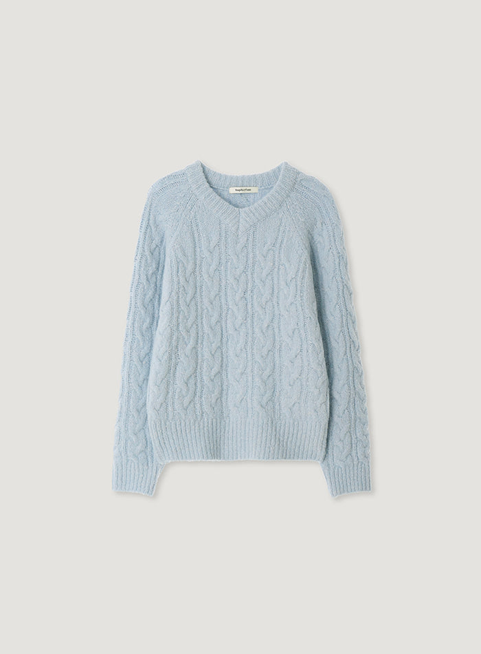 Mango Maniplease Nell Cable Knit