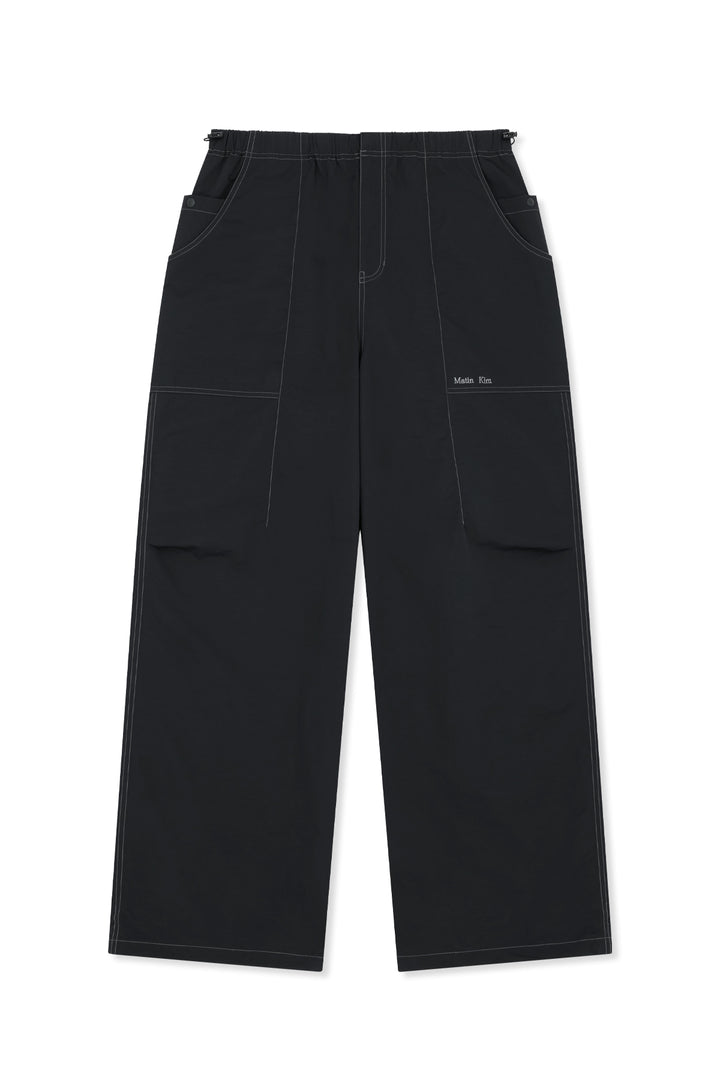 Matinkim Multi Panel Parachute Pants IN Black