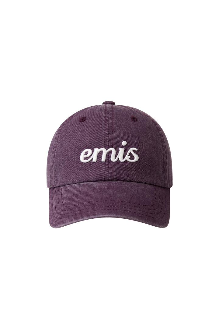 EMIS Vintage Pigment Ball Cap-Violet