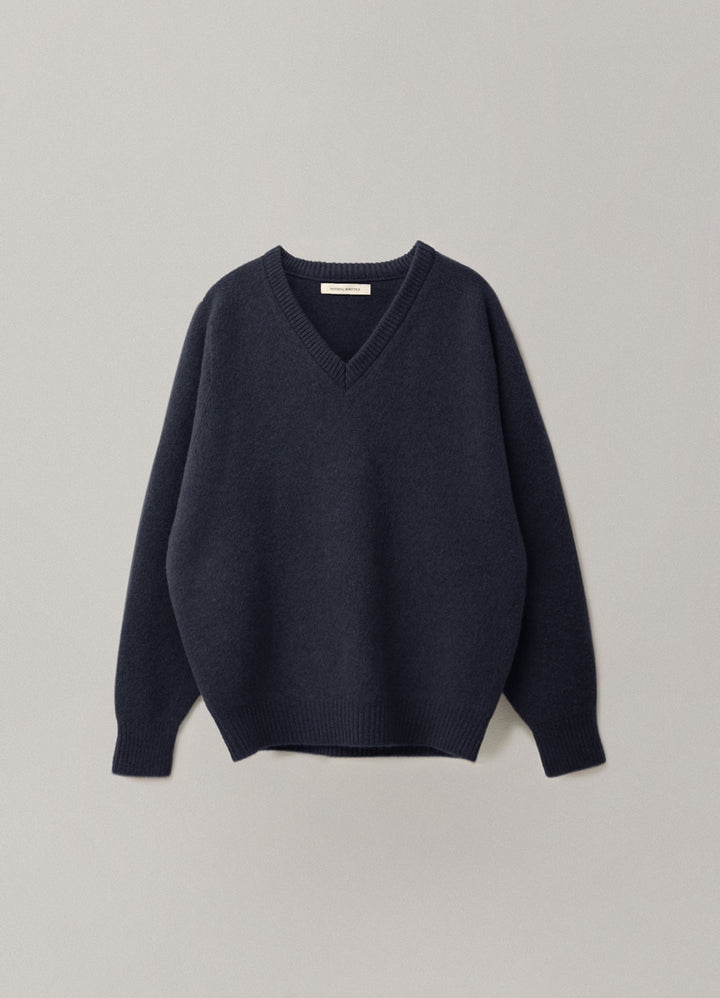 Nothing Written Pound alpaca sweater (French navy)