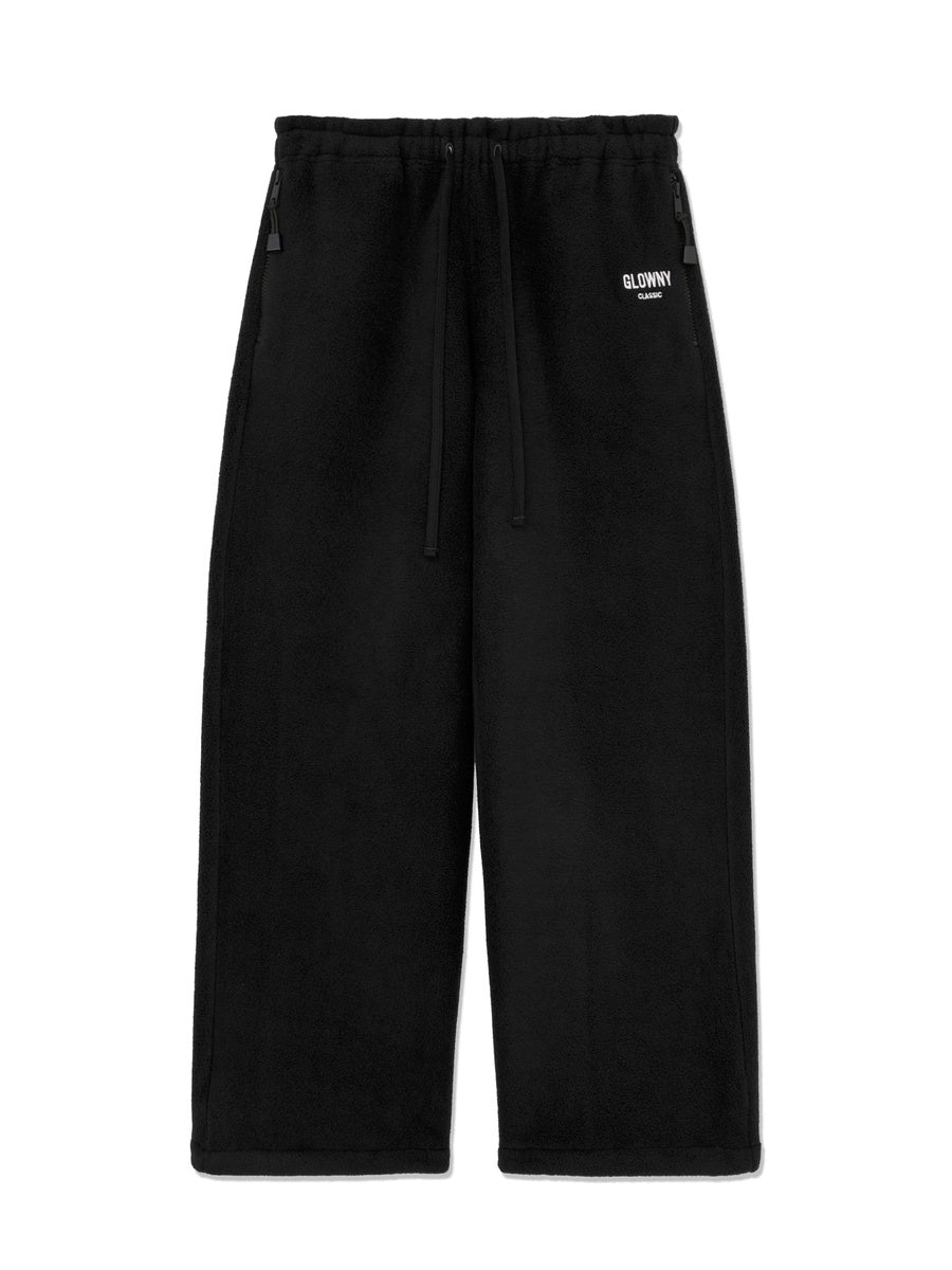 GLOWNY G Fleece Pants (Black)