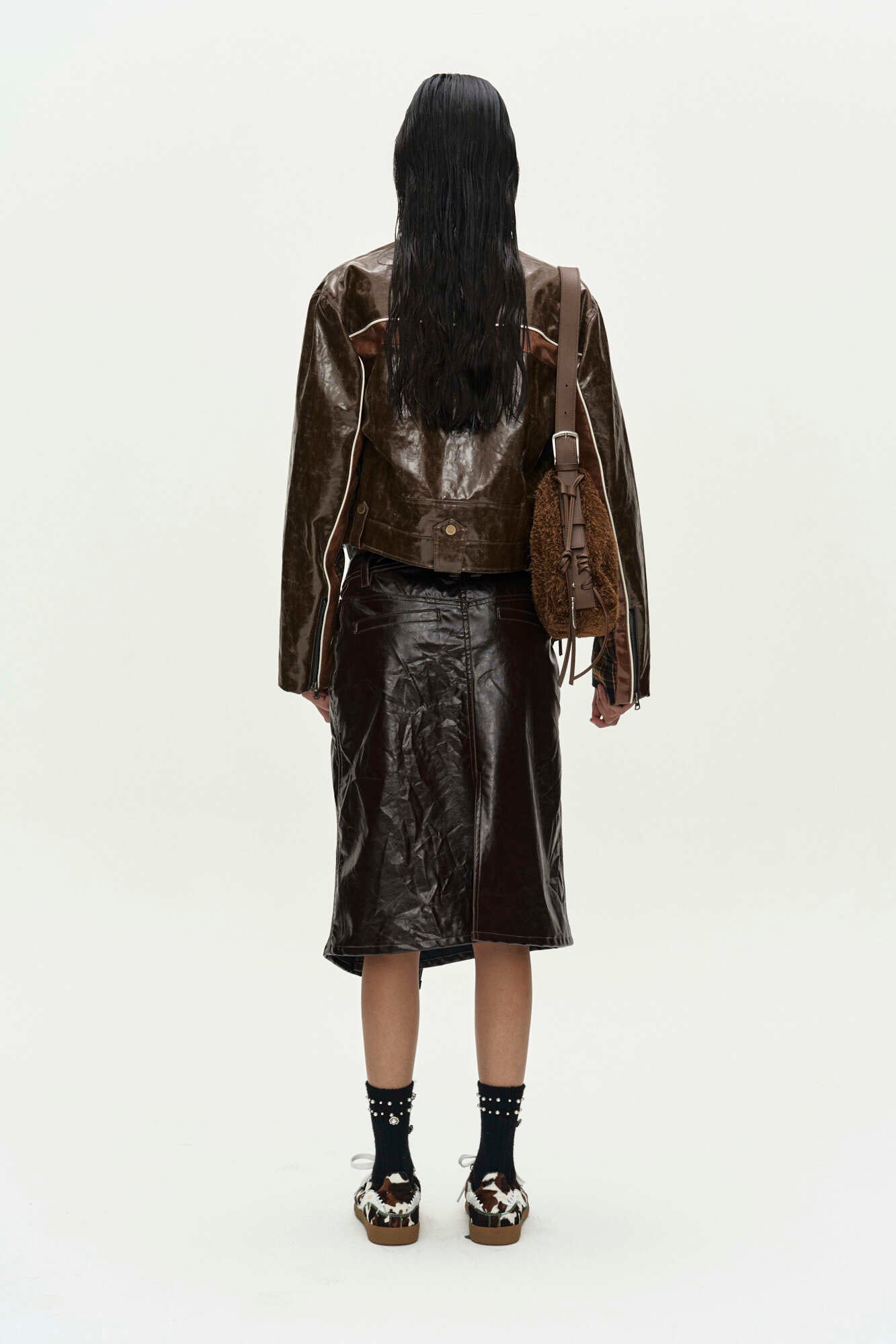 Andersson Bell 26 Circuit Track Faux-Leather Jacket