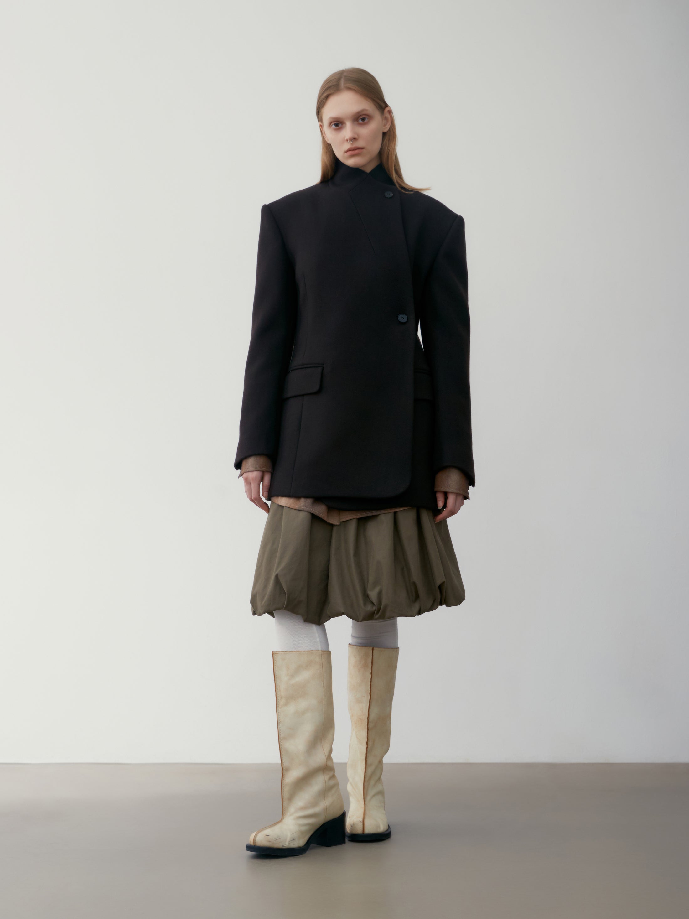 [low_classic] SLIM FIT WOOL COAT
DARK BROWN