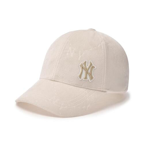 Dia MONOGRAM Velvet Embo Structured Ball Cap NEW YORK YANKEES