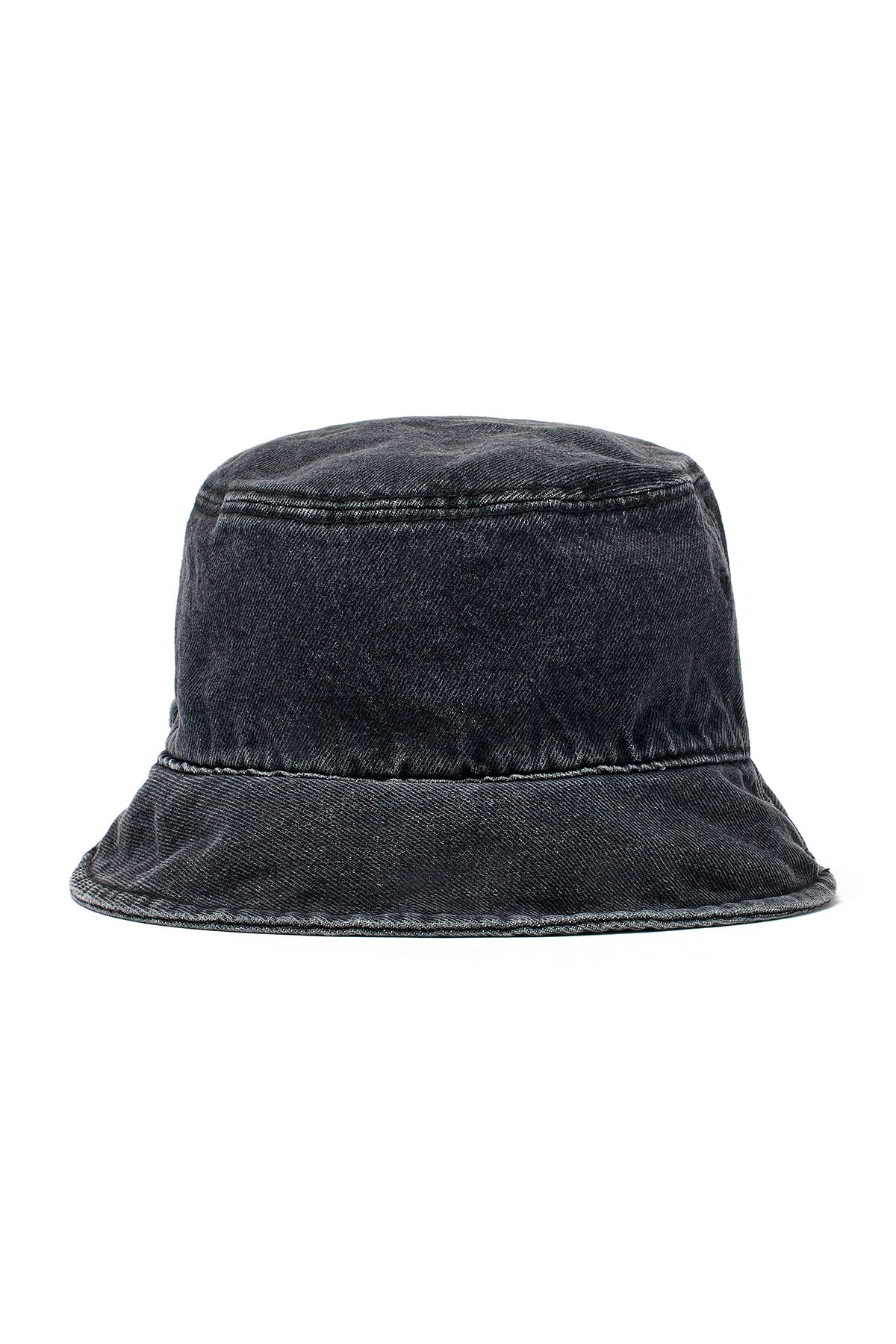 [matinkim] MATIN BLACK DENIM BUCKET HAT IN BLACK