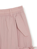 MLB Korea Women's Gorpcore Super Light Weight Ribbon Cargo Semi Wide Pants