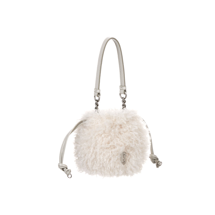 Vunque Fuzzy Pouch Ivory