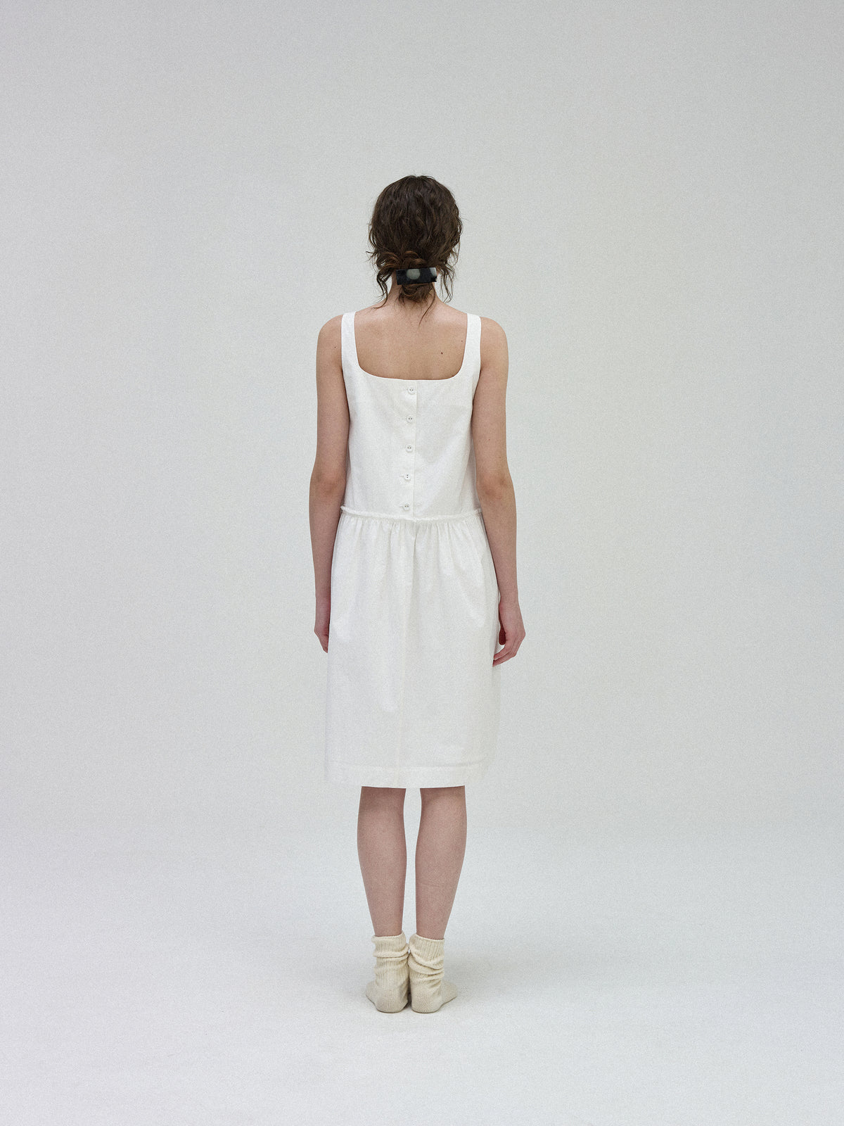 Nothing Written Marlin midi one-piece (White)