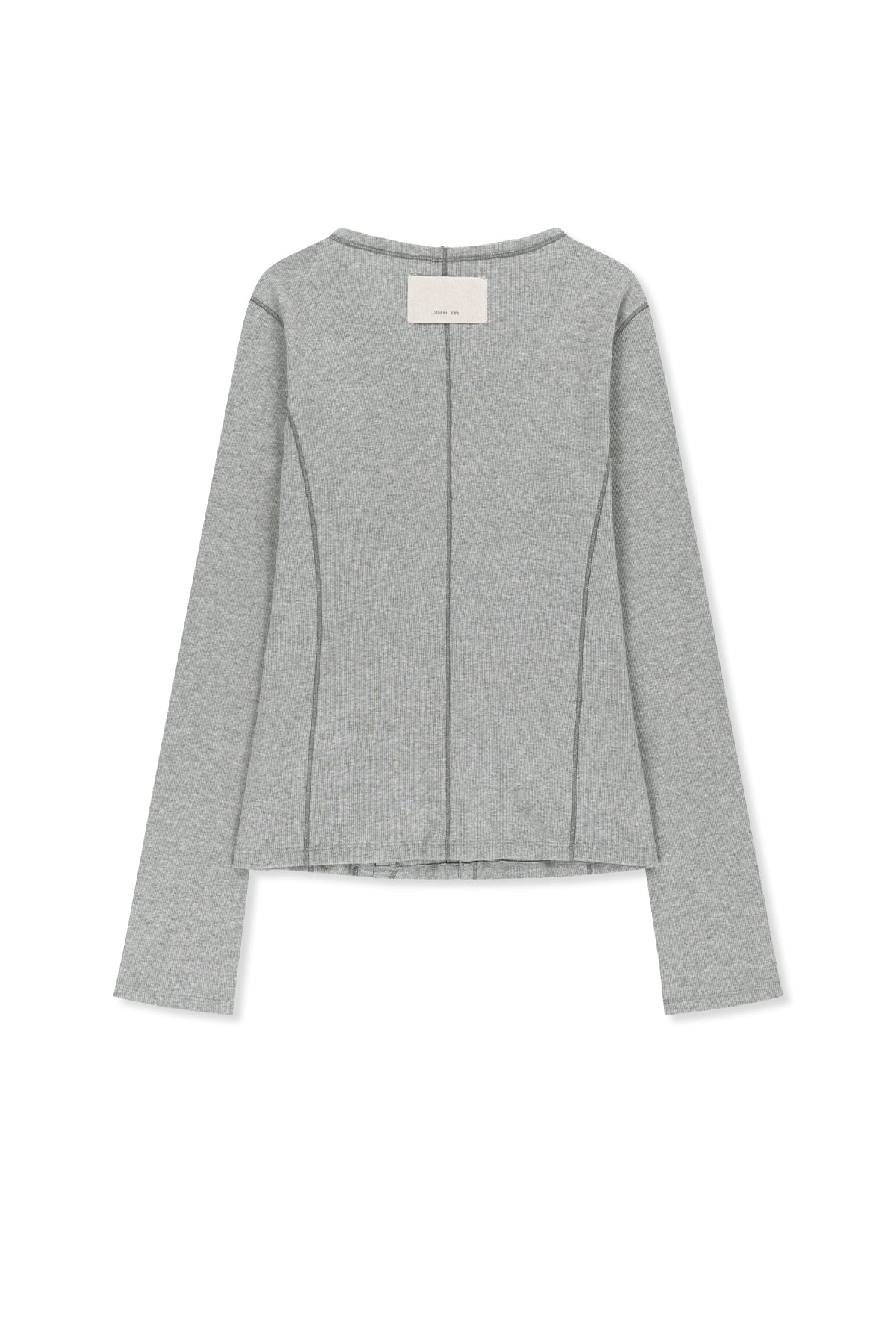Matinkim Multi Styling Hook Detail Slim Top IN Grey